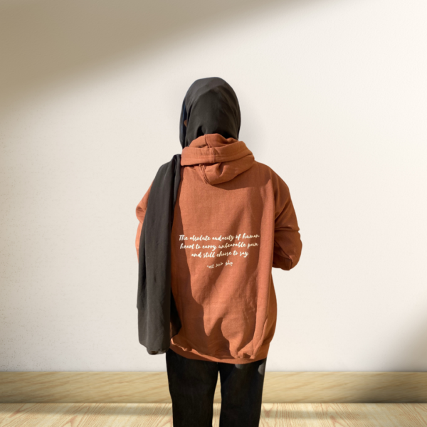 Chalou Khair hai Urdu Quote Hoodie - Image 4