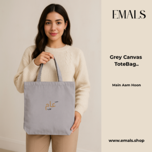 Mein aam hun Urdu Text Canvas Tote Bag