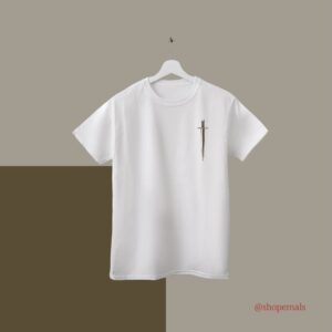 Sword White Aesthetic T-shirt