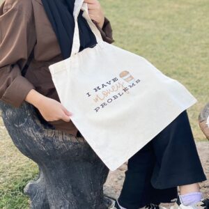 I have money problems cotton tote bag