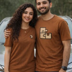 The Missing Piece – Couple Matching T-Shirt