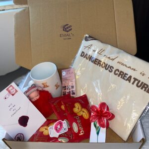 Valentines Gift Box For Couples. Anniversary Gift Box.